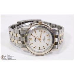 MEN'S GLO BLUE STAINLESS STEEL WATCH