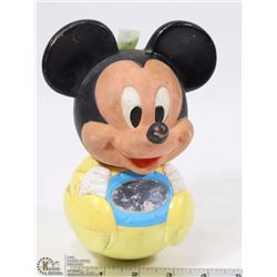 VINTAGE MICKEY MOUSE ROLY POLY TOY