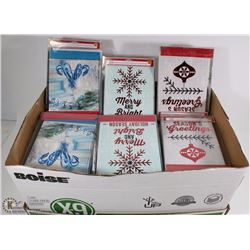 20 BOXES OF CHRISTMAS CARDS