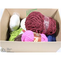 LOT OF ASSORTED WOOL