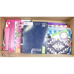 LOT OF NOTEBOOKS
