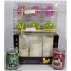 Image 1 : LARGE LOT OF CANDLES