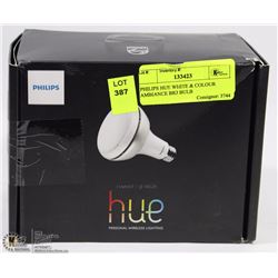 PHILIPS HUE WHITE & COLOUR AMBIANCE BR3 BULB