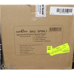 NEW SPECTRA HOSPITAL GRADE DOUBLE  BREAST PUMP