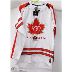 TEAM CANADA 100 YEARS JERSEY SIZE MEDIUM