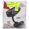 Image 1 : T10 CAR WIRELESS MP3 PLAYER WITH USB PORTS