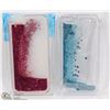 Image 1 : 2 GLITTER LIQUID PROTECTOR FOR I PHONE 6-6S