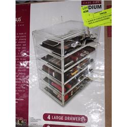 SORBUS COSMETICS CASE MEDIUM SIZE,4LARGEDRAWERS