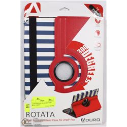 ADURO ROTATO 360 STAND CASE ,BLUE STRIPES