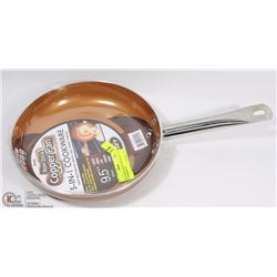 NON-STICK COPPER FRYING PAN 5 IN 1 COOKWARE 9.5"