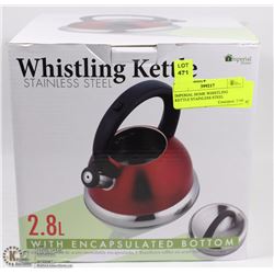 IMPERIAL HOME WHISTLING KETTLE STAINLESS STEEL