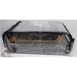 CASE OF TWO METAL MESH COMPUTER MONITOR STANDS