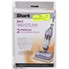 Image 1 : BOX OF 2 SHARK 2IN1 VAC THEN STEAM CLEANING PADS