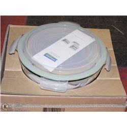 GLASSLOCK MIXING BOWLS 6PC SET