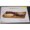 Image 1 : MODERNHOME BAMBOO SERVING TRAY SET 2PC