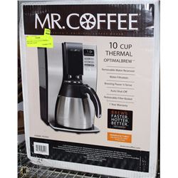 NEW MR COFFEE 10CUP THERMAL OPTIMAL BREW
