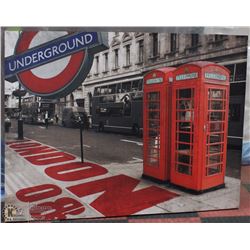 ;LARGE 3.5' X 5' LONDON CANVAS PICTURE(WARPED)