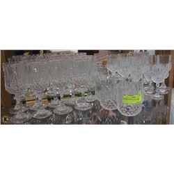 ESTATE LOT OF 22PCS OF CRYSTAL