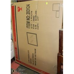 STORE RETURN COASTER BLACK FINISH MIRROR