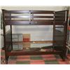 Image 1 : WOOD DOUBLE SIZE BUNK BED