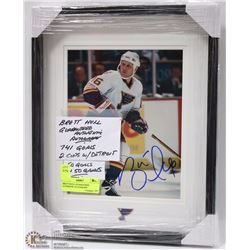 BRETT HULL GUARANTEED AUTHENTIC AUTOGRAPH