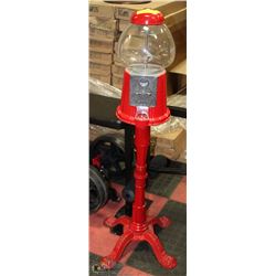 RARE GLOBAL EDMONTON HD METAL AND GLASS GUMBALL