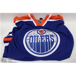 NEW REEBOK SIGNED OILERS JERSEY – SIZE L