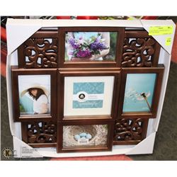HOMETRENDS 5 OPENING MULTI PICTURE FRAME