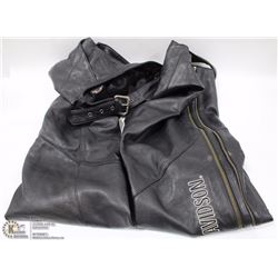 NEW OFFICIAL HARLEY DAVIDSON LEATHER CHAPS