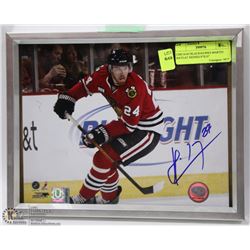 CHICAGO BLACKHAWKS MARTIN HAVLAT SIGNED 8"X10"