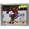 Image 1 : CHICAGO BLACKHAWKS MARTIN HAVLAT SIGNED 8"X10"