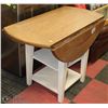 Image 1 : DOUBLE DROP LEAF APT SIZE KITCHEN TABLE