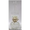 Image 1 : CUT GLASS OIL LAMP