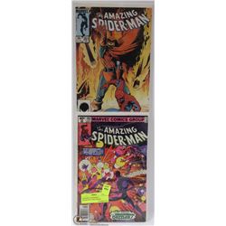 2 AMAZING SPIDERMAN  COLLECTOR COMIC BOOKS