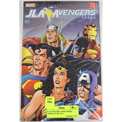 JLA/AVENGERS  COMIC BOOKS COMPLETE SET OF 4