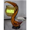 Image 1 : GLASS PELICAN ORNAMENT/STATUE