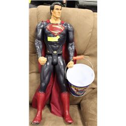 TALL LARGE 31" SUPERMAN ACTION FIGURE
