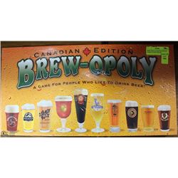 BREW-OPOLY CANADIAN EDITION GAME FACTORY SEALED