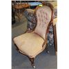 Image 1 : ANTIQUE PARLOUR CHAIR