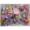 Image 1 : TWO BAGS OF MACDONALD'S BARBIE TOYS