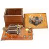 Image 1 : ANTIQUE TELEGRAPH WITH EXTRA PARTS
