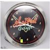 Image 1 : NEON HOT ROD GARAGE MAN CAVE CLOCK