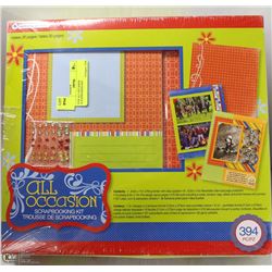 NEW ALL OCCASION SCRAPBOOKING KIT