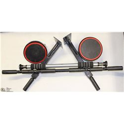 BOX W/ PULL UP BARS, PUSH UP DEVICES, ETC