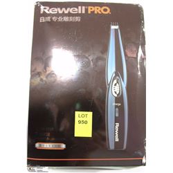 NEW REWELL PRO FINE DETAIL HAIR TRIMMER