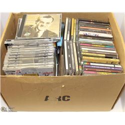 BOX OF ASSORTED CD'S
