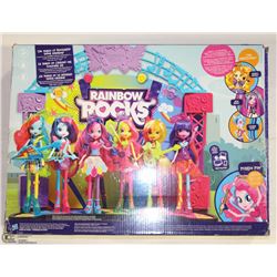 MY LITTLE  PONY RAINBOW ROCKS MANE EVENT STAGE