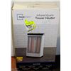 Image 1 : MAINSTAYS INFARED QUARTZ TOWER HEATER W/ TABLE FAN