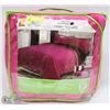 Image 1 : MAINSTAYS DBL/QUEEN  PINK COMFORTER ONLY