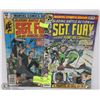 Image 1 : 2 SGT. FURY COMICBOOKS INCL 25CENT AND 40 CENT